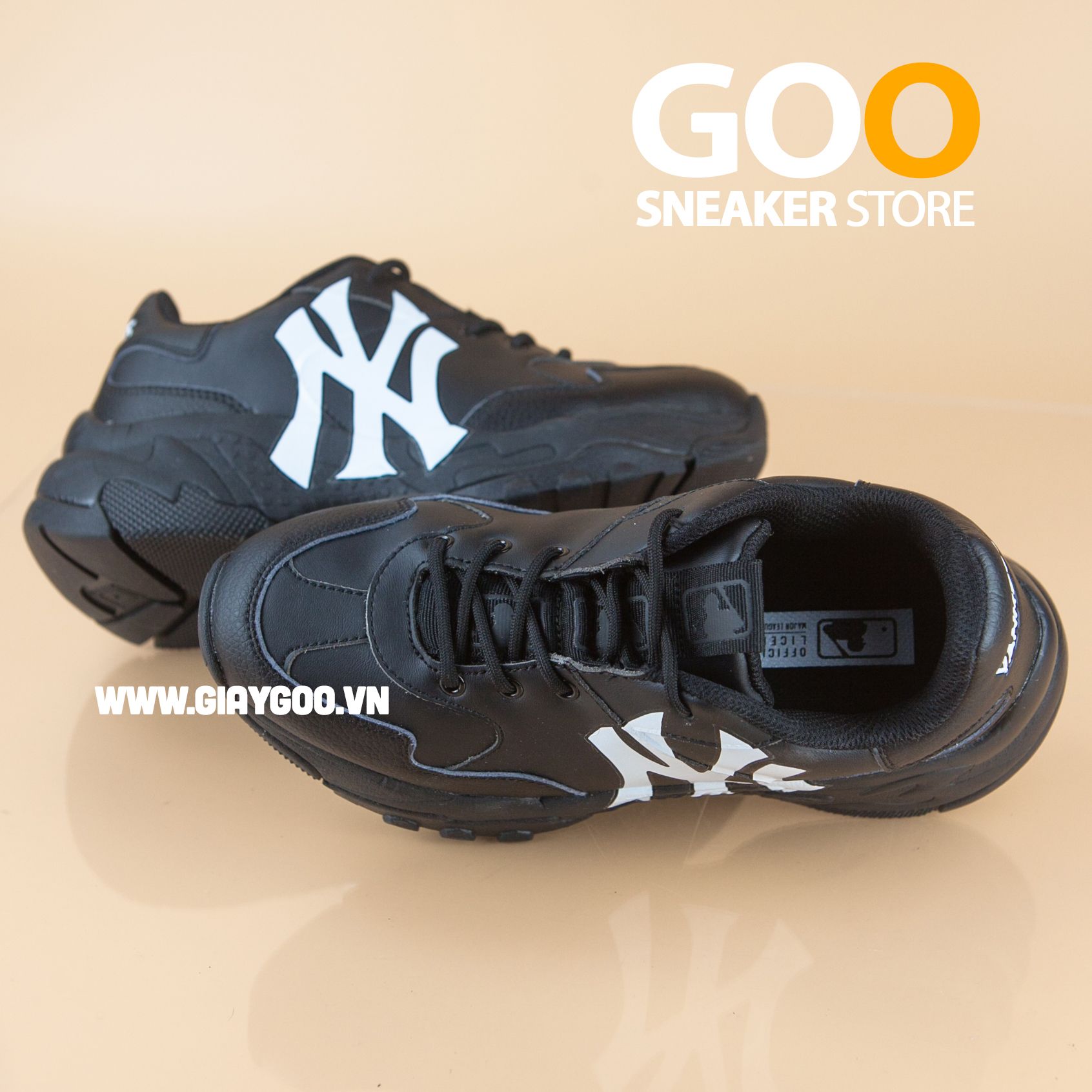 MLB NY Chunky đen