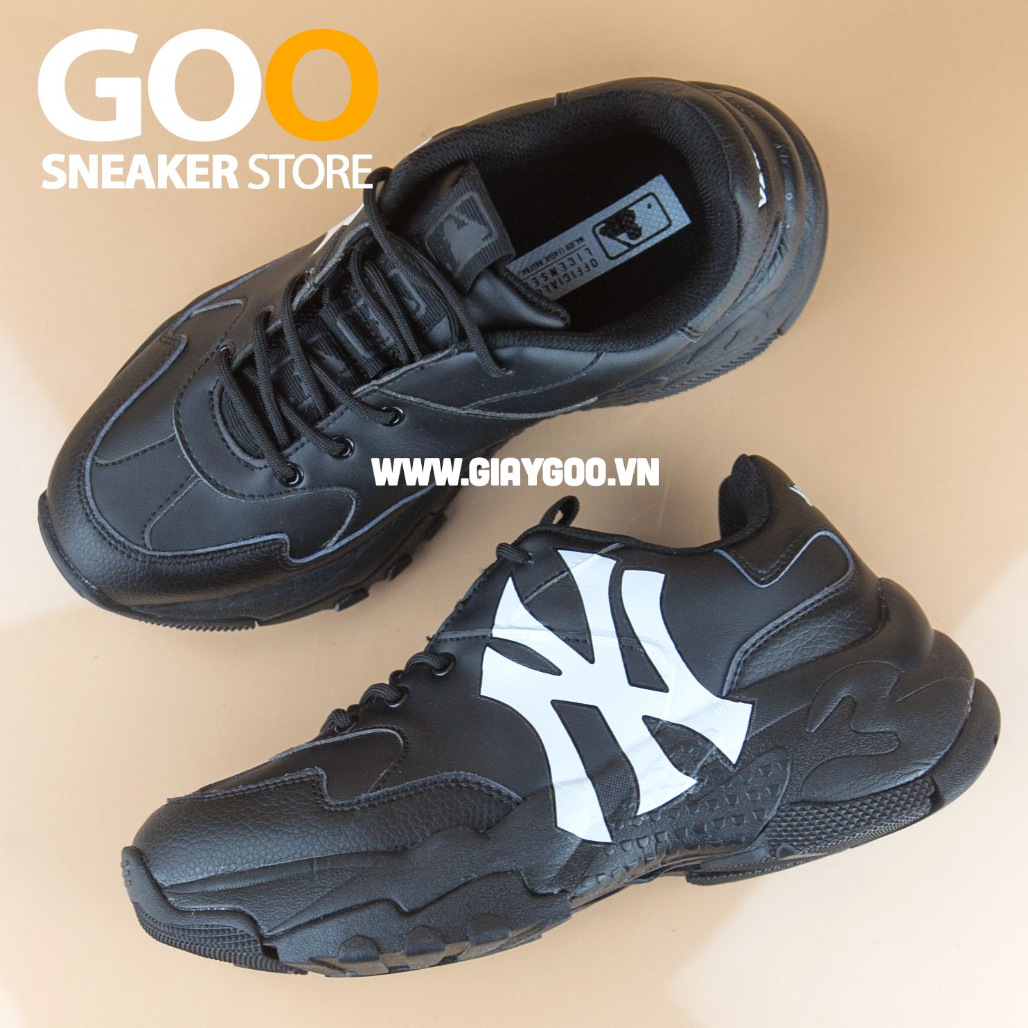 MLB NY Chunky đen