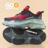  Giày Balenciaga Triple S đỏ đen 