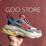  Giày Balenciaga Triple S xanh đỏ 