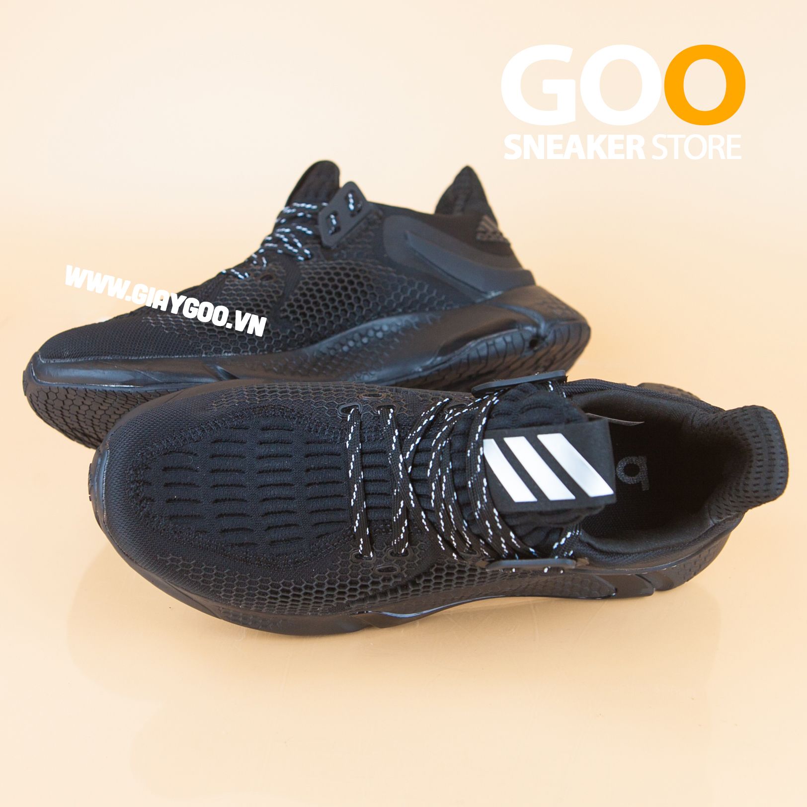  Giày AlphaBounce Instinct M đen full 