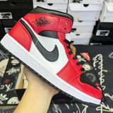  Jordan 1 Mid Chicago Black Toe (Like Auth) 