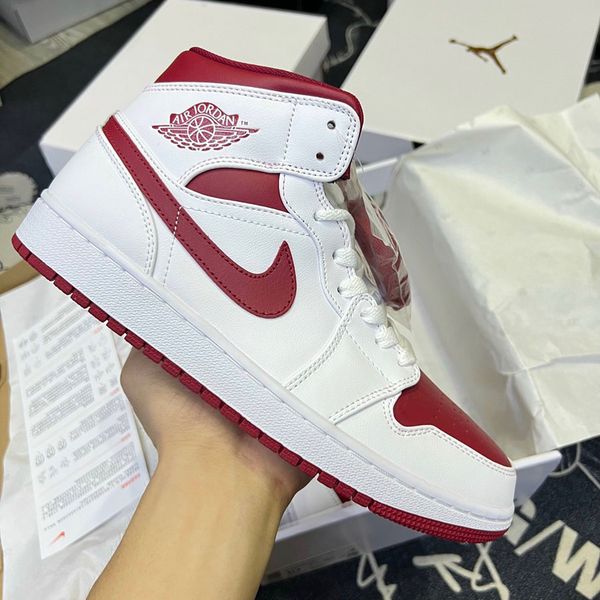 Jordan 1 Mid Reverse Chicago Like Auth siêu cấp rep 11