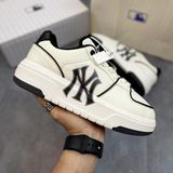  ( Size 36,43 Logo xước, nhăn form) MLB Chunky Liner New York Yankees Off White SC 