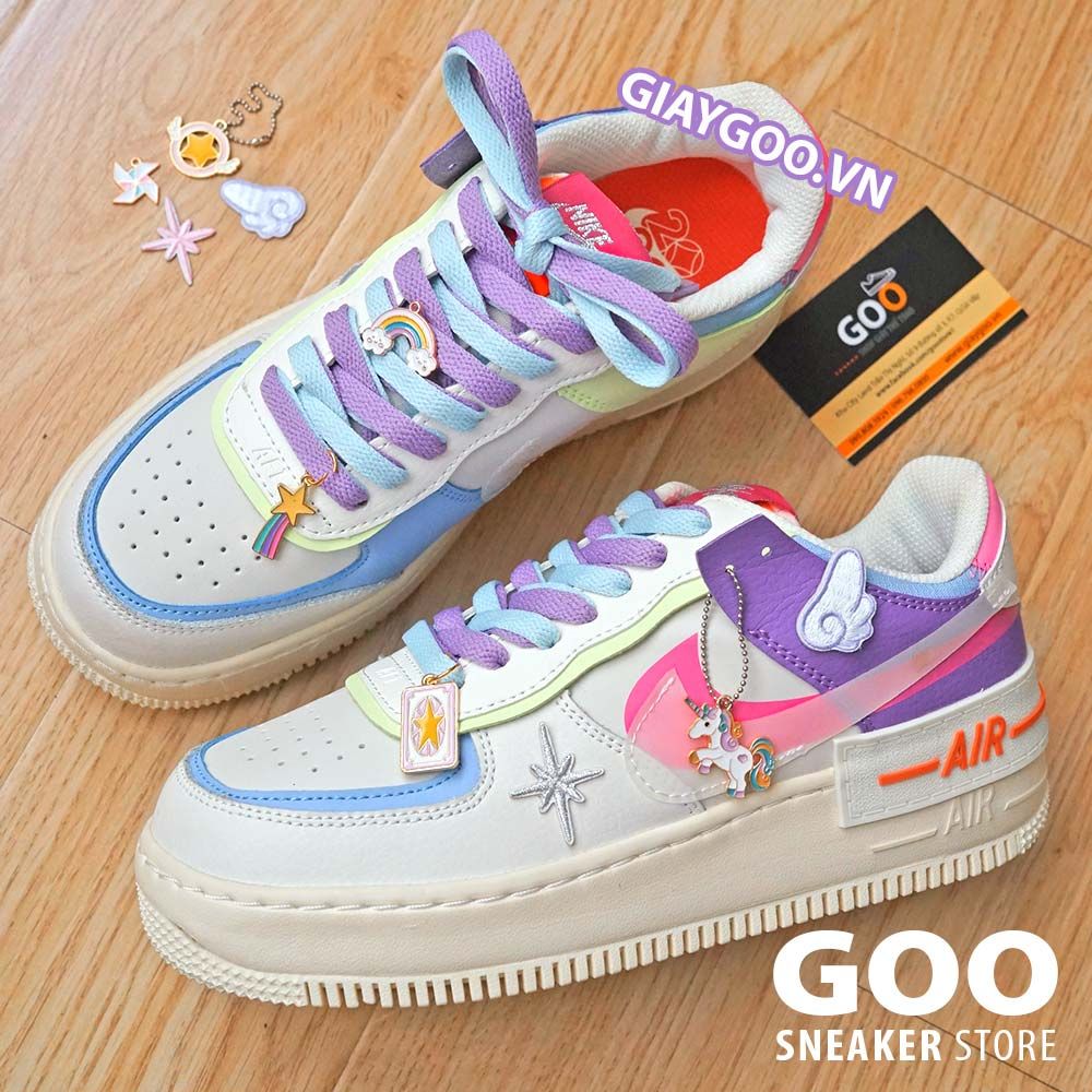 Nike Air Force 1 Shadow Beige Pale Ivory (Tặng Phụ Kiện)