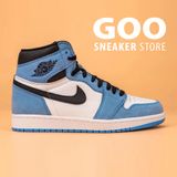  Jordan 1 High University Blue Siêu Cấp [Da Phấn] 