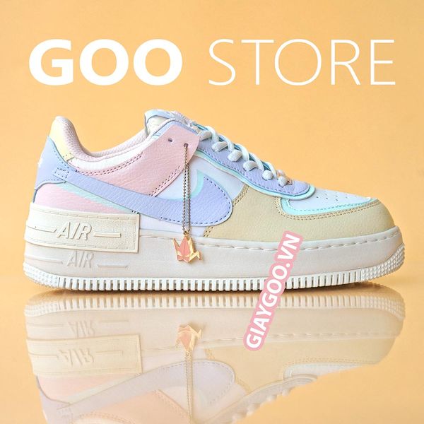 nike air force 1 shadow macaroon candy