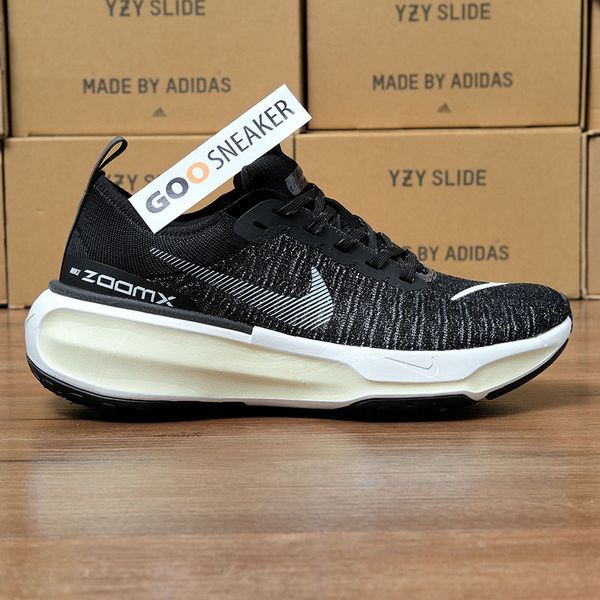 nike zoomx invincible run fk 3 đen đế trắng rep 11 like auth