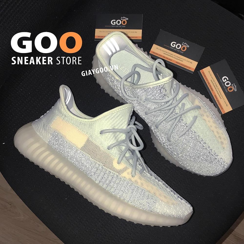  Yeezy 350 Cloud White Reflective Rep 1:1 