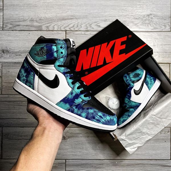  Nike Jordan 1 High Retro Tie Dye 1:1 