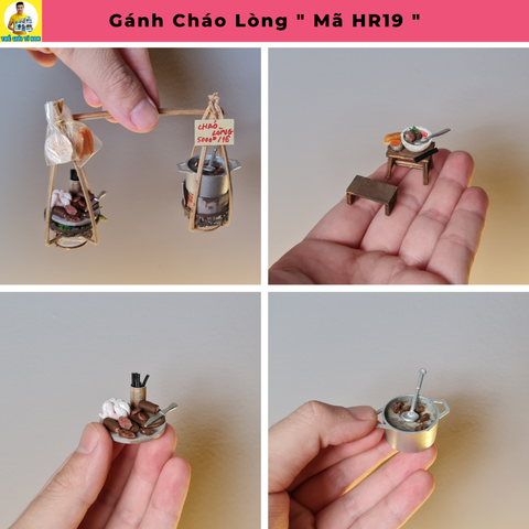 Mô Hình Gánh Cháo Lòng HR19