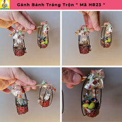 Mô Hình Gánh Bánh Tráng Trộn HR23