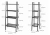 GIÁ KỆ ĐA NĂNG 4 TẦNG LERBERG IKEA - CỠ NHỎ