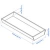 KHAY CHIA DỤNG CỤ BẾP UPPDATERA IKEA 20*50CM