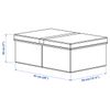 HỘP ĐỰNG QUẦN ÁO FULLSMOCKAD IKEA