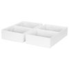 BỘ 2 HỘP CHIA QUẦN ÁO RASSLA IKEA - THẤP