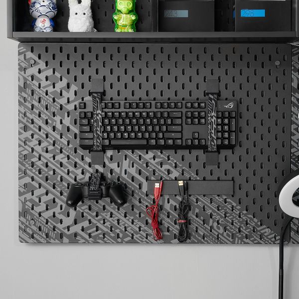Bảng cài treo tường Uppspel pegboard SKÅDIS IKEA 76*56cm