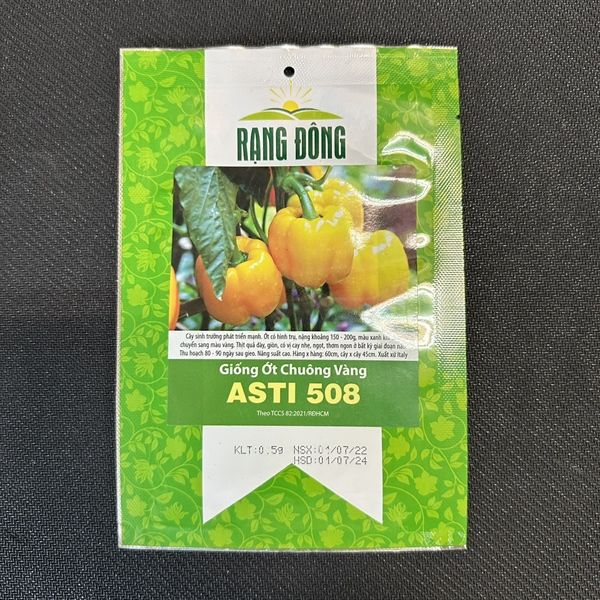 Ớt chuông vàng ASTI 508