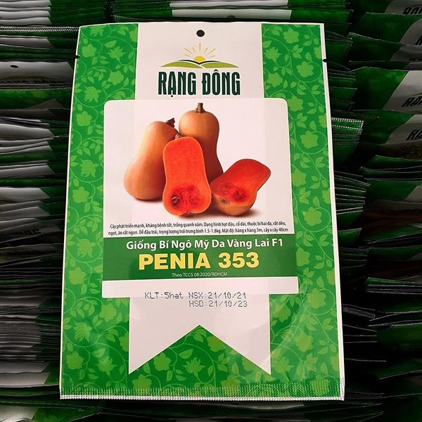 Bí ngô mỹ da vàng F1 Penia 353