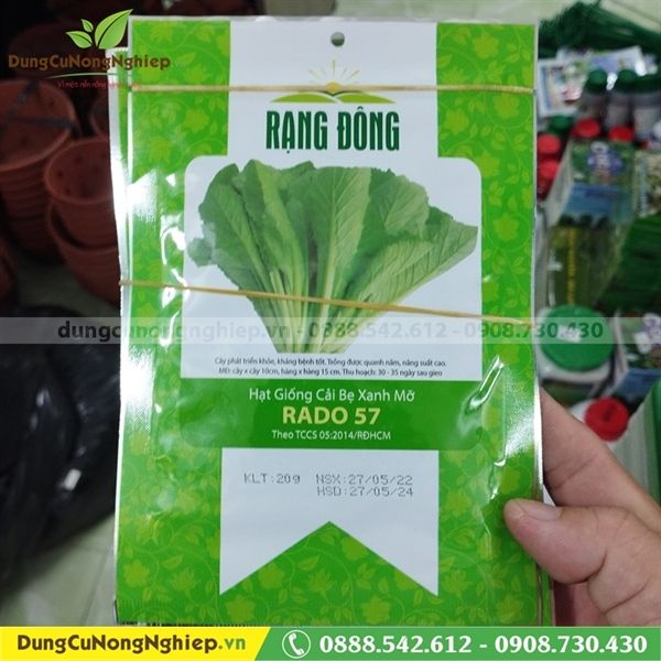 Cải bẹ xanh mỡ 57