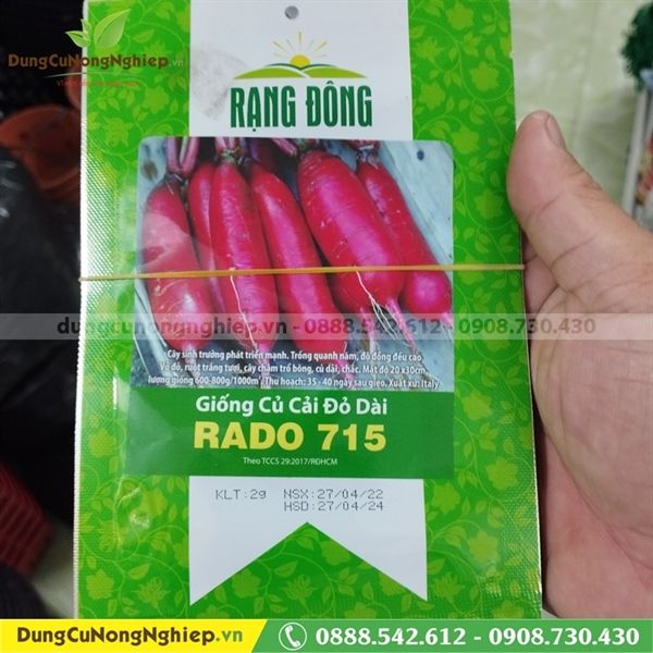 Củ cải đỏ dài RD 715