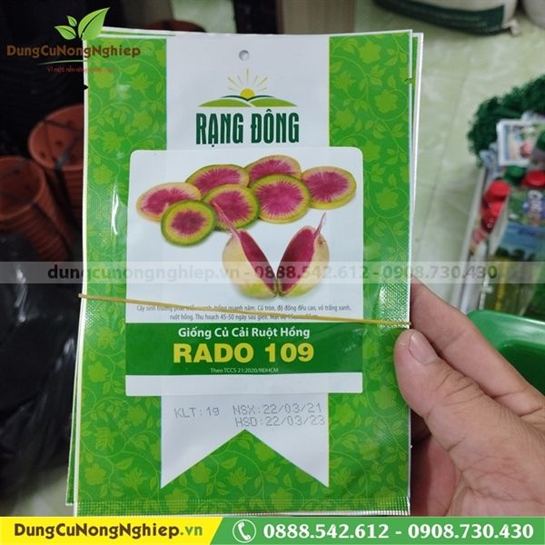 Củ cải ruột hồng RD 109