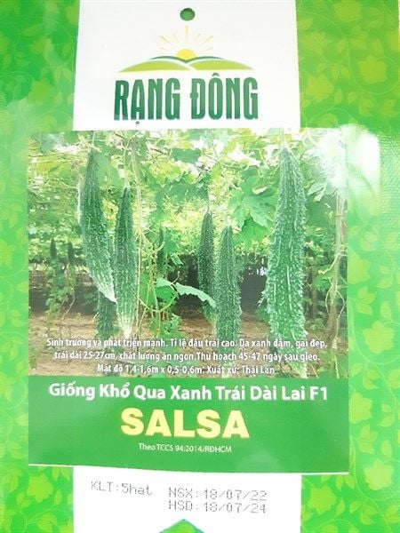 Khổ qua xanh trái dài lai F1 SALSA