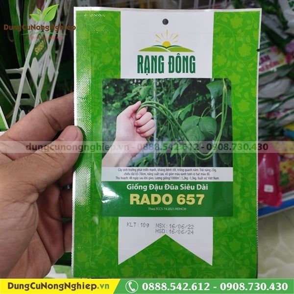 Đậu đũa siêu dài RD 657