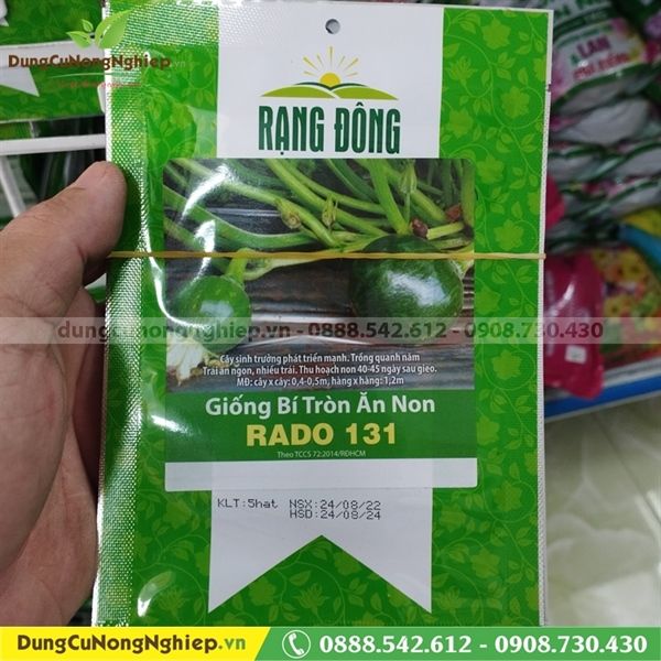 Bí tròn ăn non RD 131