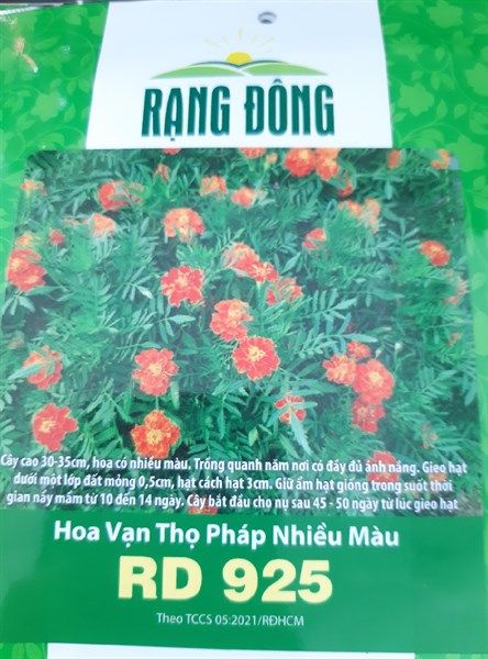 Vạn Thọ Pháp nhiều màu RD 925