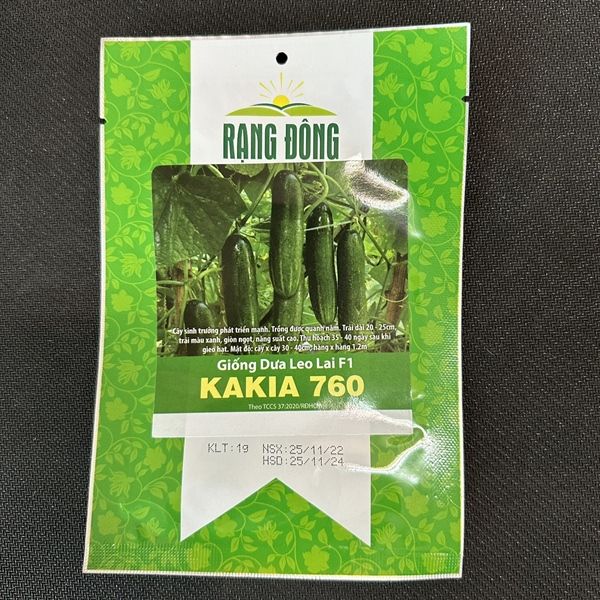 Dưa leo lai F1 KAKIA 760