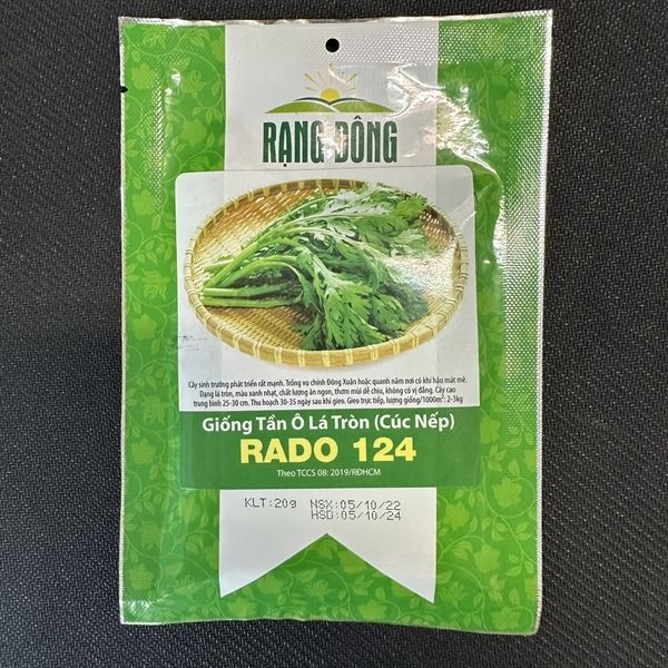 Tần ô lá tròn ( Cúc Nếp ) RD 124