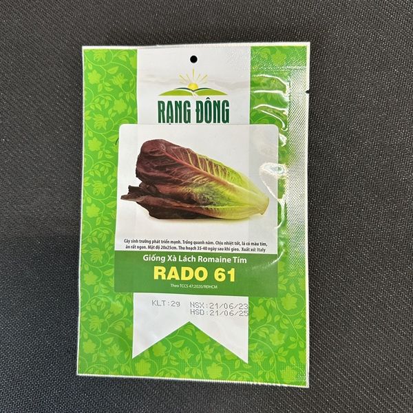 Xà lách ROMAINE tím RD 61