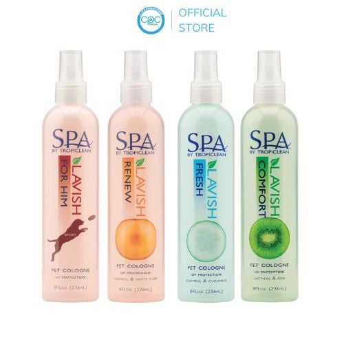Xịt nước hoa dưỡng lông TropiClean SPA Cologne dành cho Chó Mèo
