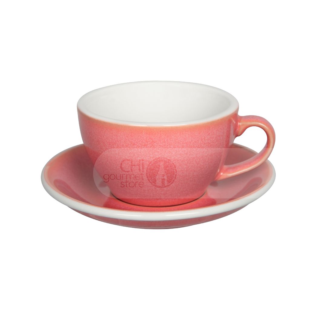 Egg 250ml Cappuccino Cup & Saucer (Potters Colors)