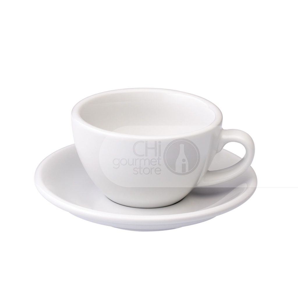 Egg 250ml Cappuccino Cup & Saucer