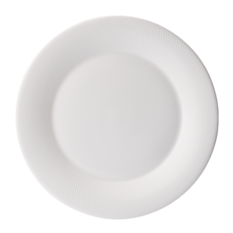 FLUTE - 27.5CM DINNER PLATE (WHITE)