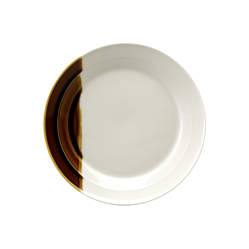 SANCAI - 17CM SIDE PLATE (CARAMEL)