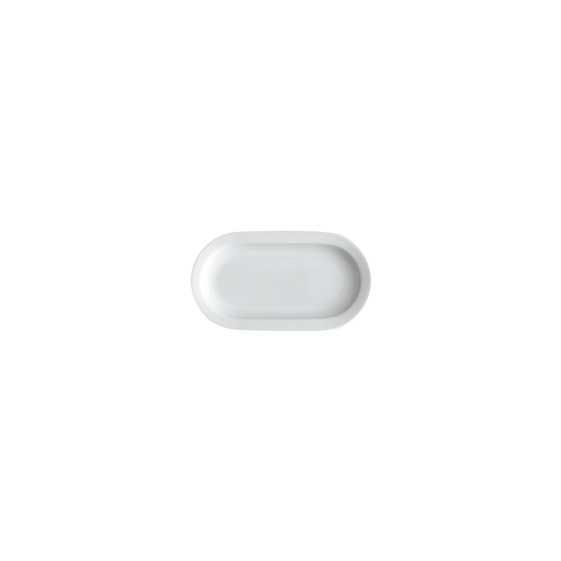 ER-GO!SYSTEM - 18CM OVAL PLATE (WHITE)