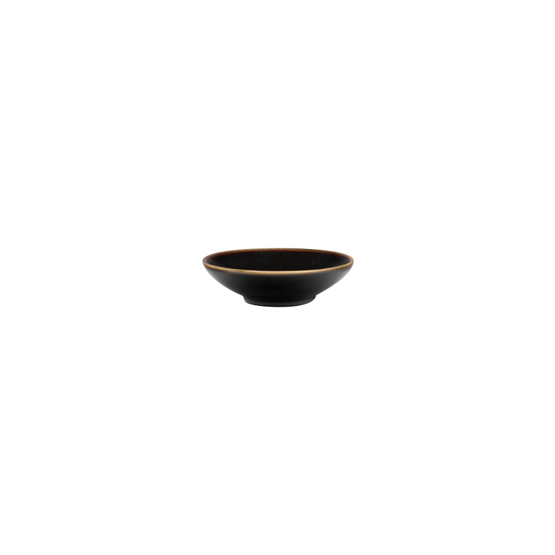 STUDIO TENMOKU - 9CM SAUCE DISH (BLACK)