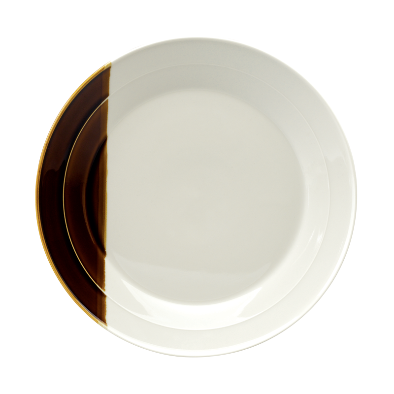 SANCAI - 28CM DINNDER PLATE (CARAMEL)