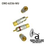  Đầu rắc hoa sen RCA Interconnect CMC-6236-WU, bán theo bộ 4 cái 