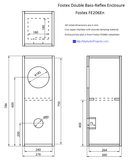  Loa Double Bass Reflex Fostex FE206EN 