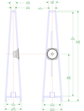  Loa cột Metronome cho Fostex FE206EN 