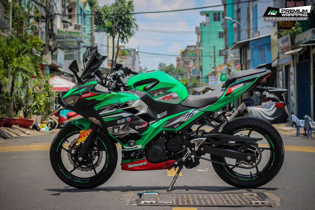 TEM XE NINJA 400 - MẪU 007