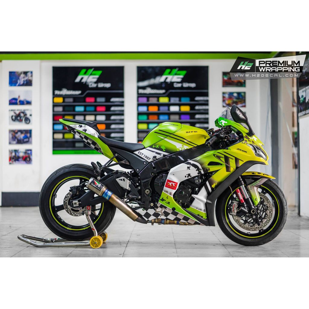 TEM XE NINJA ZX10R - MẪU 017