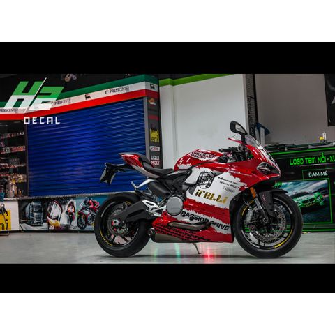 TEM XE PANIGALE - MẪU 002