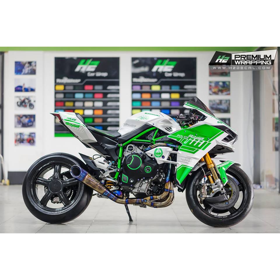 TEM XE NINJA H2 - MẪU 006