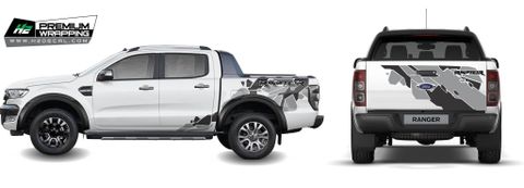 TEM XE FORD RANGER RAPTOR - MẪU 002