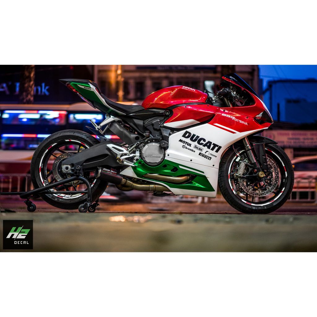 TEM XE PANIGALE - MẪU 010